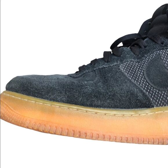 RARE 2016 Nike Air Force 1 High 07 LV8 Black Gum Size 12 - Picture 9 of 16